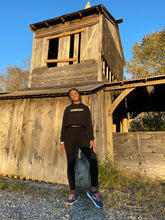 Load image into Gallery viewer, "Eclipse" Crop Hoodie